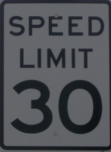 speed limit 30